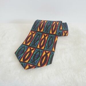 APPOINTED Apparel From Living Epistles Christian Fish 100% Polyester Men's Tie